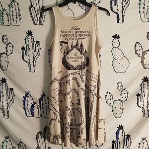 Marauder's Map Dress